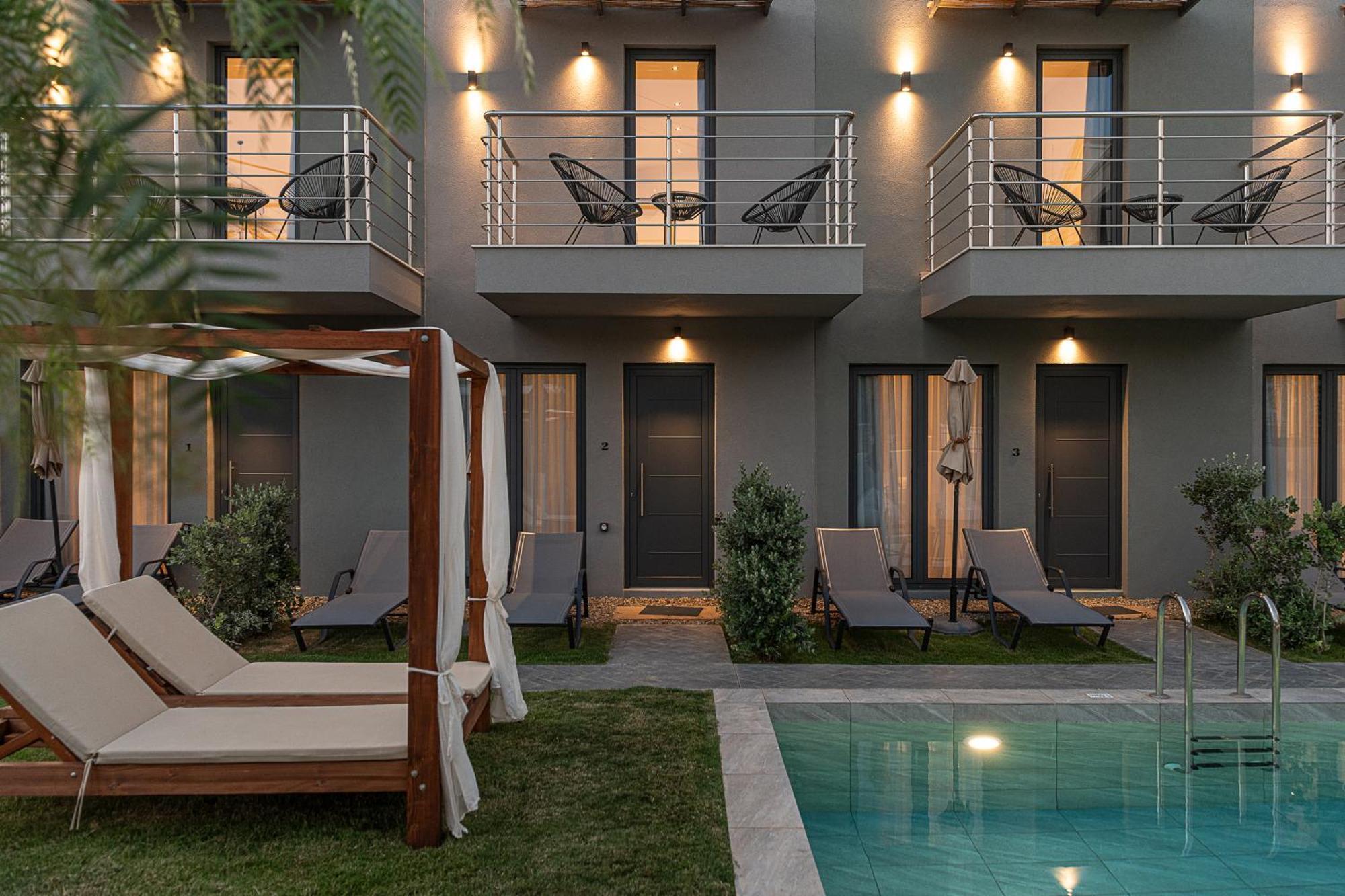 Nek Suites - Adults Only Hriszí Aktí Haniá Kültér fotó